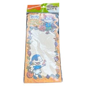 Vintage 2004 Nickelodeon Rugrats Magnetic Halloween Notepad 60 Sheets Rare New